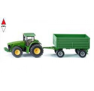 , , , SIKU 1/50 TRACTOR WITH TRAILER