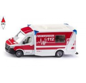 , , , SIKU 1/50 MERCEDES-BENZ SPRINTER MIESEN TYPE C AMBULANCE