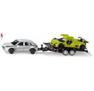 , , , SIKU 1/55 CAR WITH TRAILER