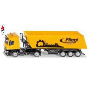 , , , SIKU 1/50 TRUCK WITH TIPPING TRAILER