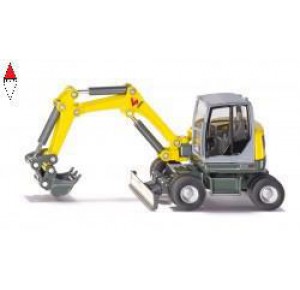 , , , SIKU 1/50 WACKER NEUSON EW65 MOBILE EXCAVATOR