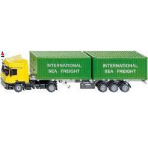 , , , SIKU 1/50 TRUCK WITH CONTAINERS