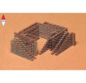 , , , TAMIYA 1/35 BRICK WALL SET