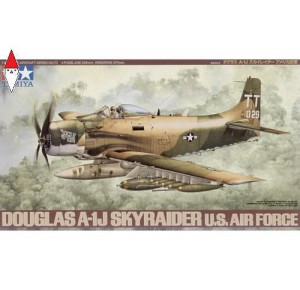 , , , TAMIYA 1/48 DOUGLAS A-1J SKYRAIDER U.S. AIR FORCE