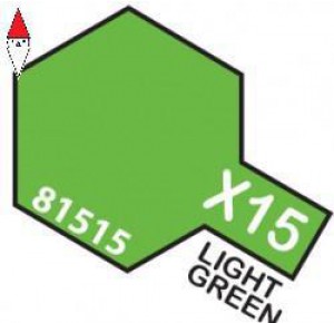 , , , ACRILICO MODELLISMO TAMIYA MINI 10ML X-15 LIGHT GREEN