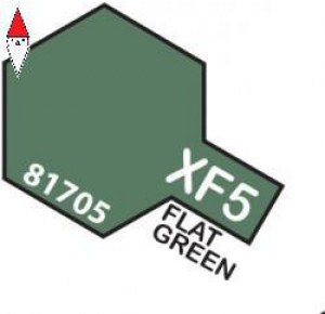 , , , ACRILICO MODELLISMO TAMIYA MINI 10ML XF-5 FLAT GREEN