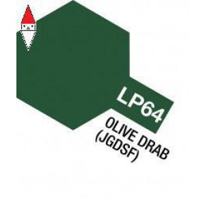 , , , LACQUER PAINT MODELLISMO TAMIYA LP-64 OLIVE DRAB