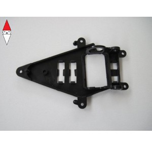 , , , THUNDERSLOT MOTOR SUPPORT S/W BLACK STANDARD FOR MACH TYPE MOTOR