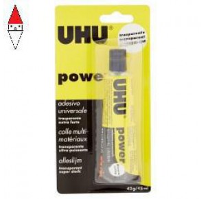 , , , UHU UHU POWER POLIURETANICO TRASPARENTE 45ML