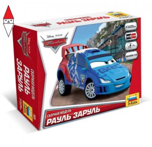 , , , ZVEZDA 1/43 DISNEY PIXAR CARS RAOUL CAROULE