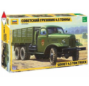 , , , ZVEZDA 1/35 ZIS-151 SOVIET 4.5 TON TRUCK