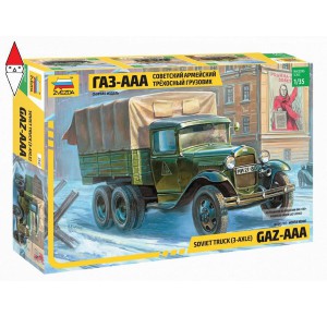 , , , ZVEZDA 1/35 GAZ-AAA SOVIET TRUCK (3-AXLE)
