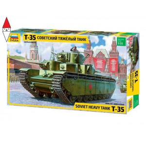 , , , ZVEZDA 1/35 T-35 SOVIET HEAVY TANK