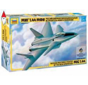 , , , ZVEZDA 1/72 RUSSIAN MULTIROLE FIGHTER OF THE NEW GENERATION MIG 1.44