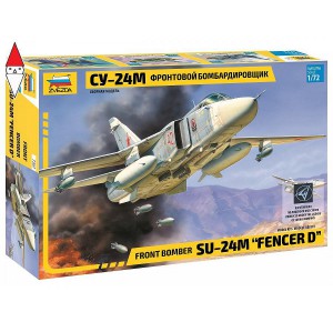 , , , ZVEZDA 1/72 FRONT BOMBER SUKHOI SU-24M FENCER-D