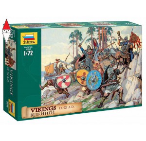 , , , ZVEZDA 1/72 VIKINGS IX-XI A.D.